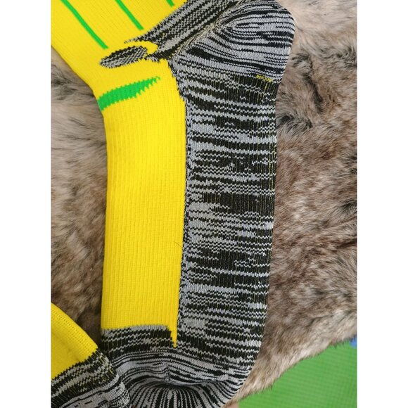 Randy Sun‎ Waterproof Breathable Knee High Socks Yellow & Gray Unisex - Picture 7 of 7